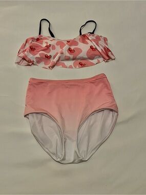 Kawaii strawberry Two-Piece Bikini Set
